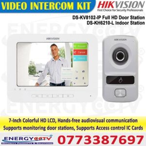 Hikvision DS-KH6210L with DS-KV8102-IM Digital Video Door Phone System